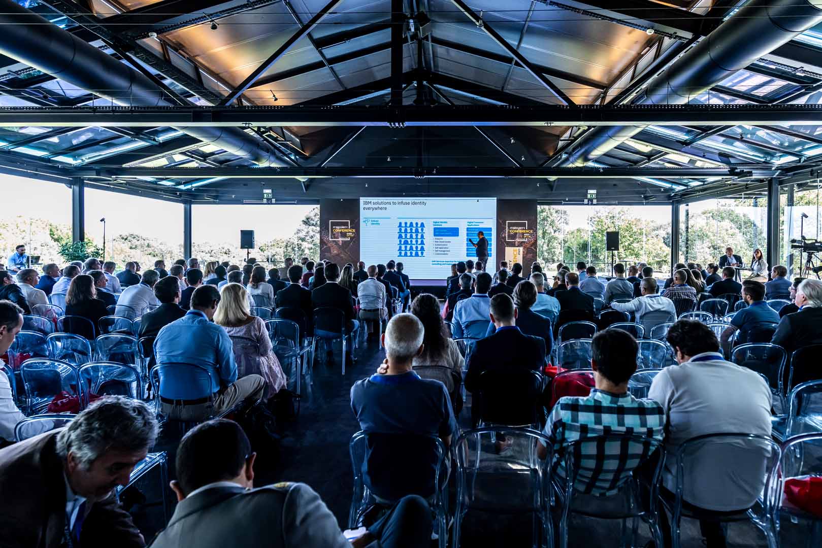 Sala de conferências da IT Security Conference