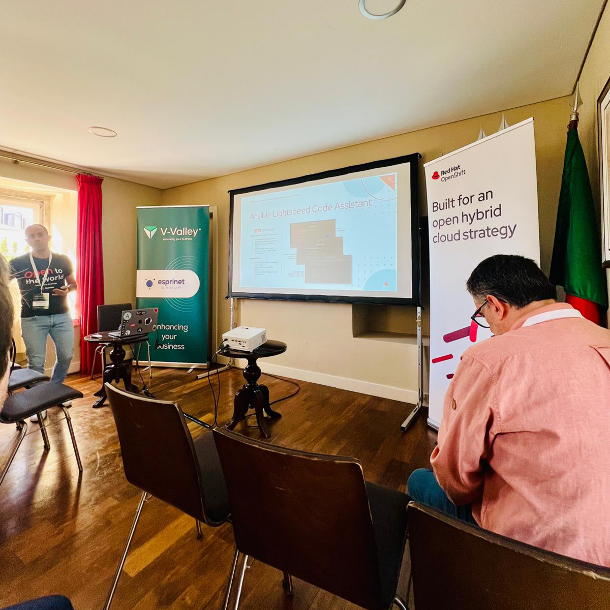 Modernização, IA e automação com tecnologia  Red Hat